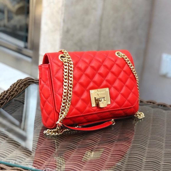 NWT Michael Kors Large quilted vivianne handbag